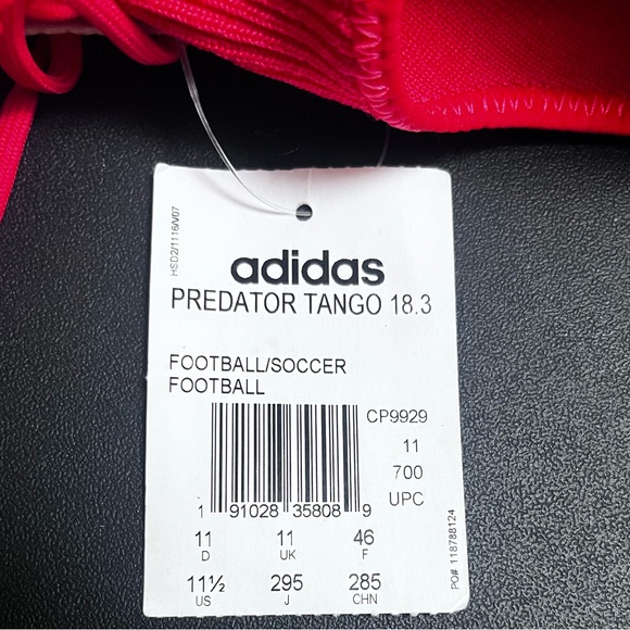 NWT | ADIDAS PREDATOR TANGO 18.3 indoor football shoes mens - Picture 5 of 11